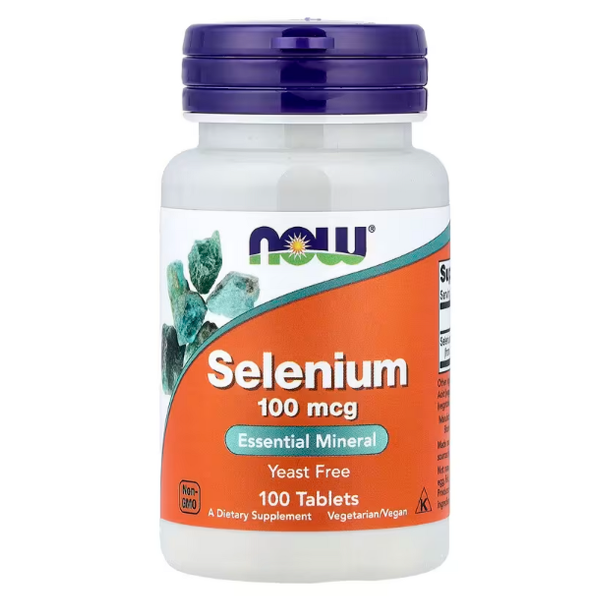 NOW Foods, Selenium, 100 mcg, 100 Tablets