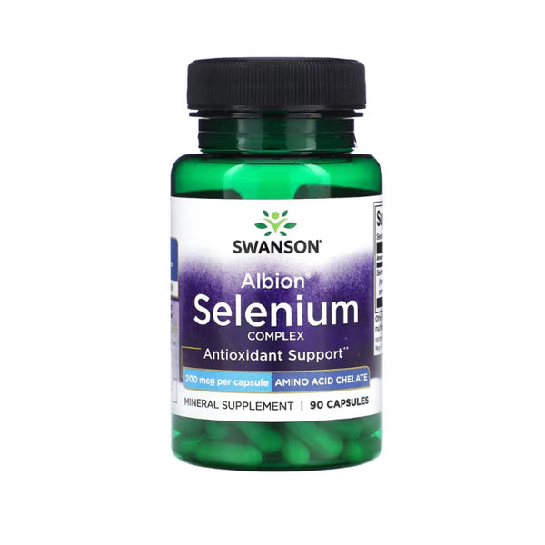Swanson, Albion Selenium Complex, 200 mcg, 90 κάψουλες 
