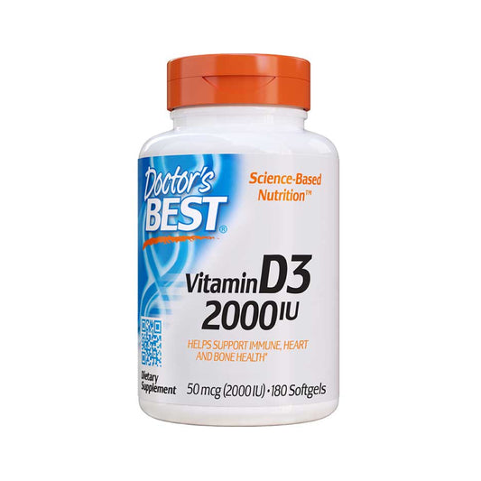 Doctors Best Best Vitamin D3 2000IU 180 Softgel