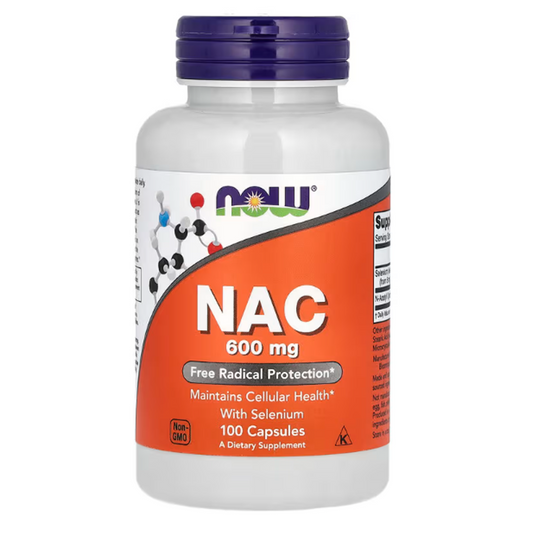 NOW Foods, NAC with Selenium, 100 Capsules