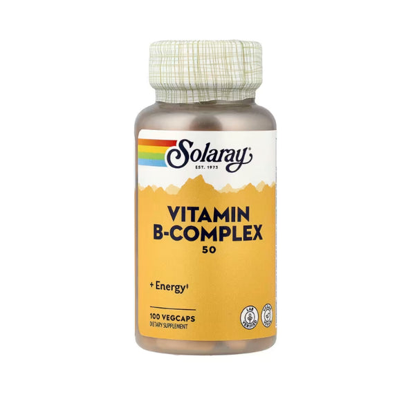 Solaray, Vitamin B-Complex 50 , 100 VegCaps
