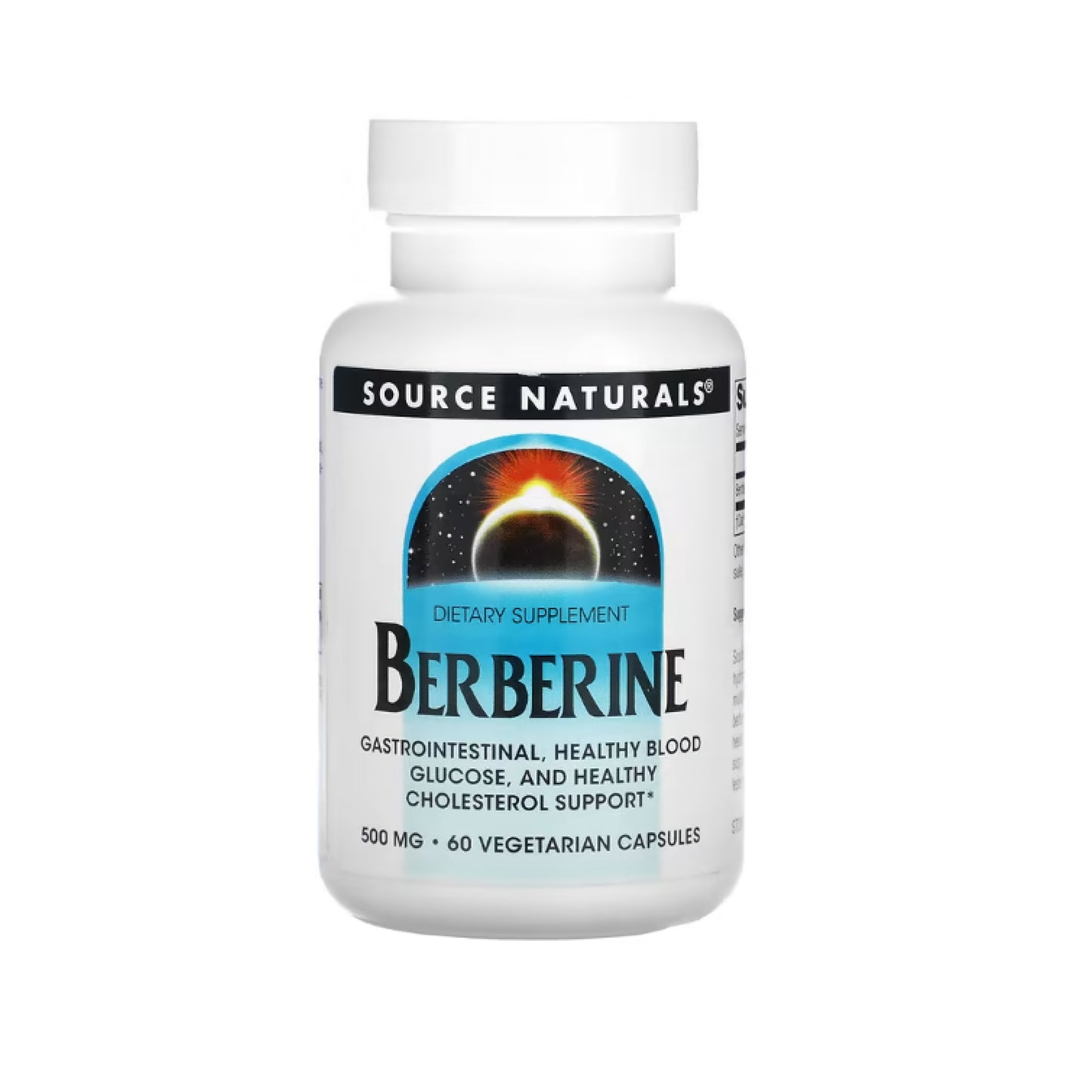 Source Naturals, Berberine, 500 mg, 60 Vegetarian Capsules