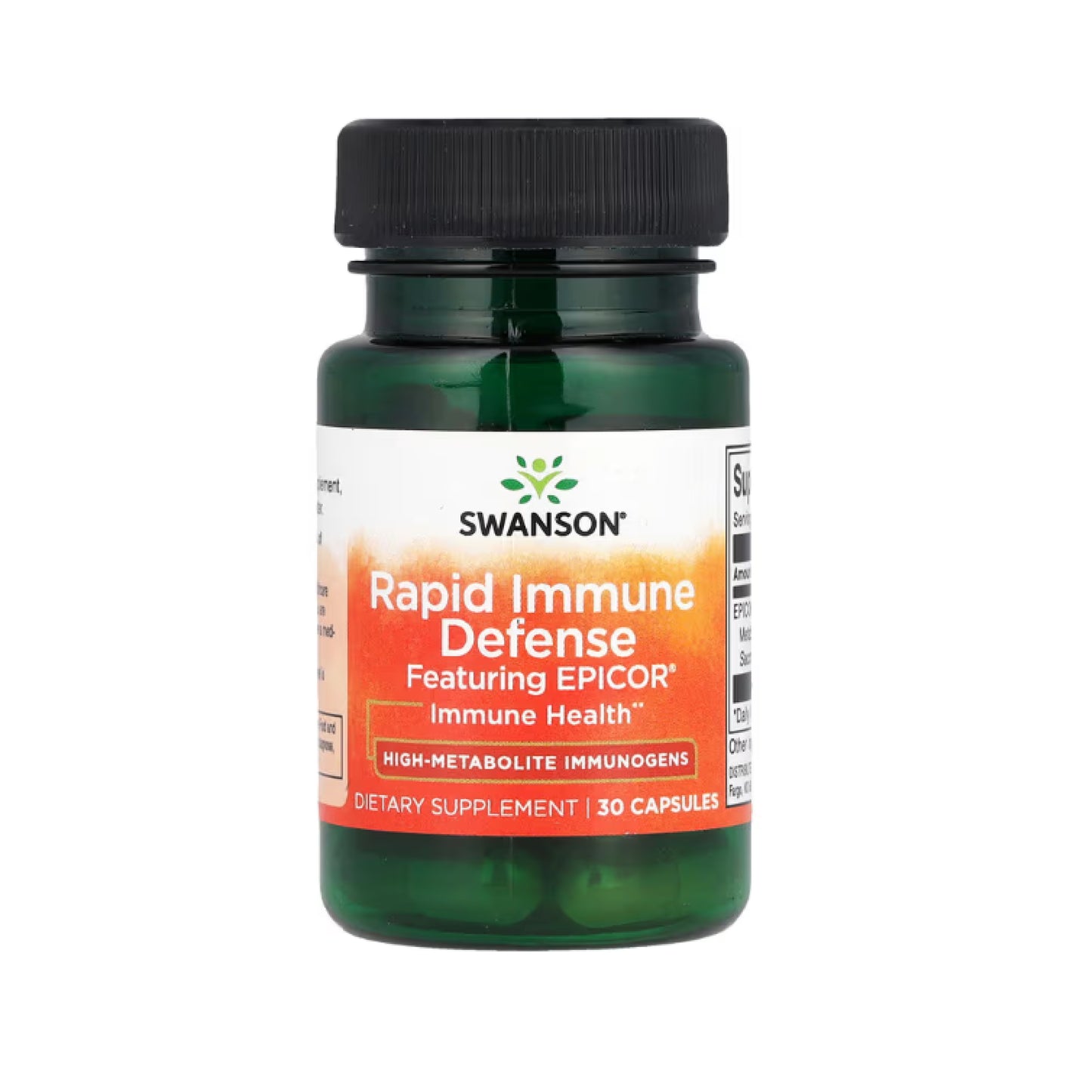 Swanson, Rapid Immune Defense, 30 Capsules (500 mg per Capsule)