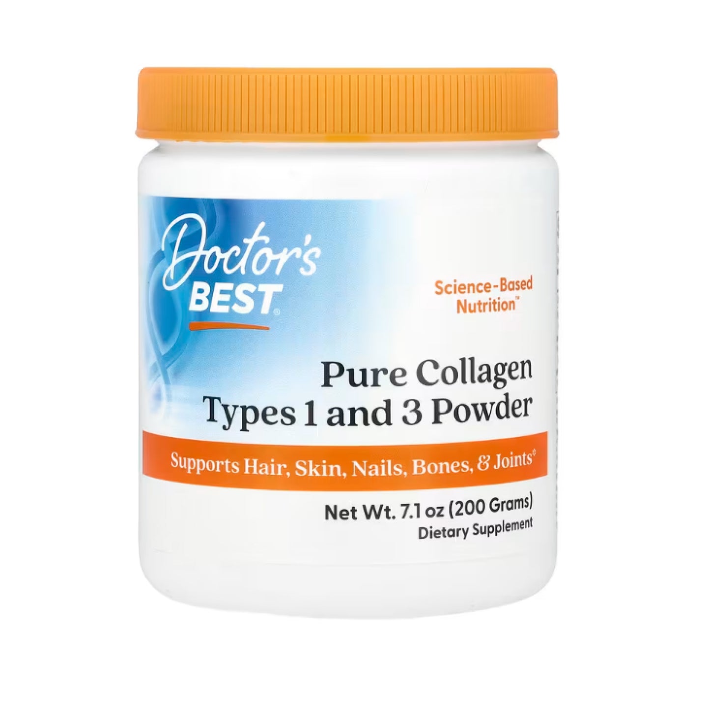 Doctor's Best, Pure Collagen Types 1 and 3 Powder, 7.1 oz (200 g)