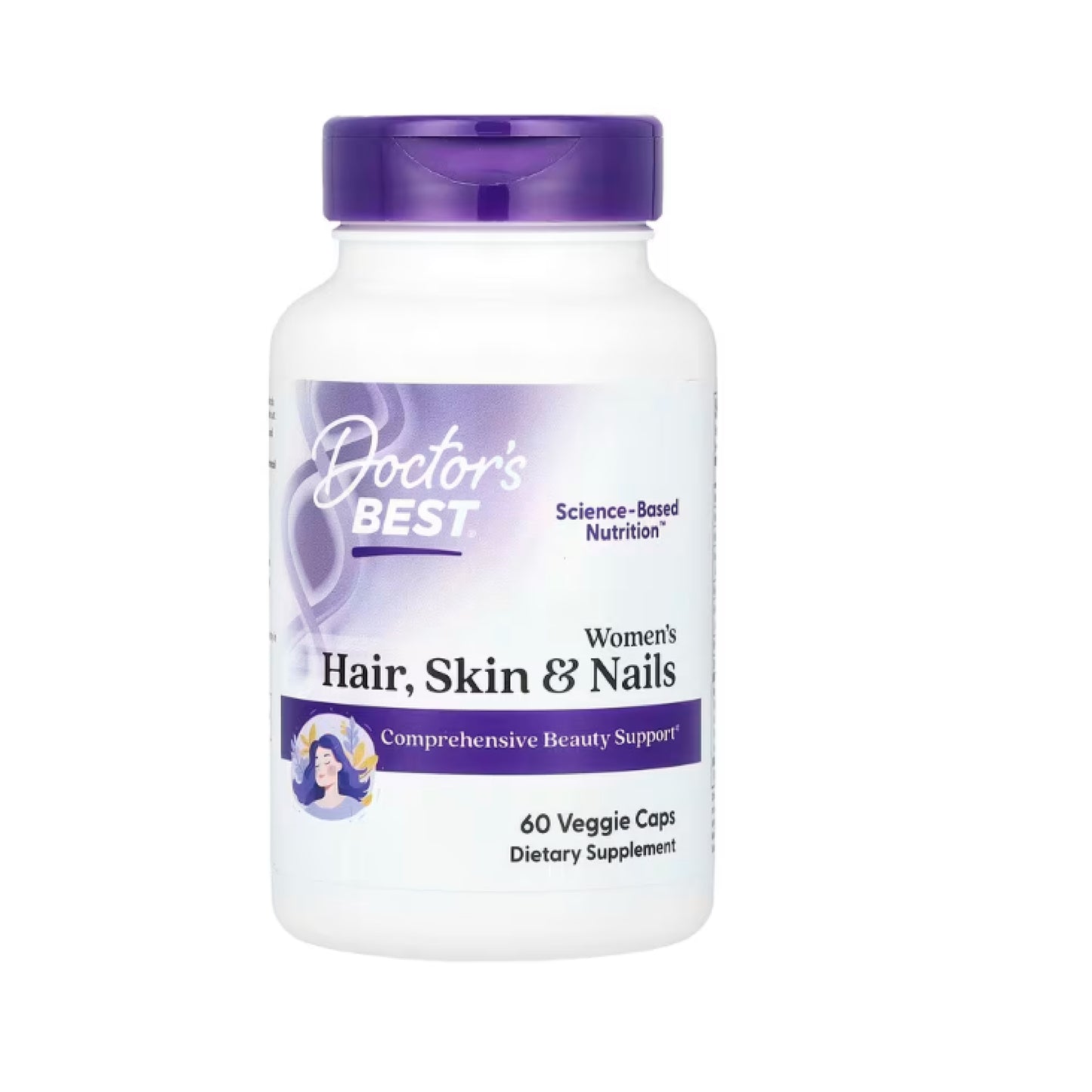 Doctor's Best, Women's Hair, Skin & Nails , 60 Veggies Caps